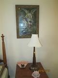 Vintage pictures & lamps