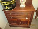 Commode - walnut - late 1800's