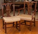 Chippendale dining chairs 