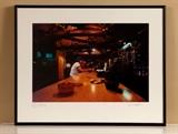 Reno, Nevada "Bar Scene" photograph. Framed and signed Joan B. Keffeler