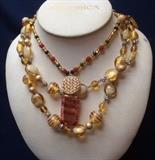 Glass Bead necklaces