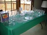 Cut Glass Entertaining Dishes