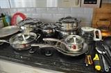 Kirkland Stainless Steel Pots and Pans