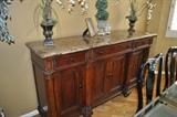 Stunning Thomasville (Hemingway Collection)Buffet with Marble Top.  