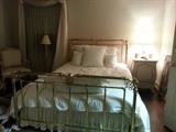 Queen size brass bed!