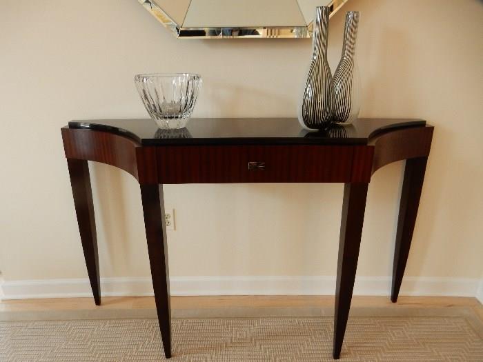Scallop Console Table from Lee Weitzman Furniture. 