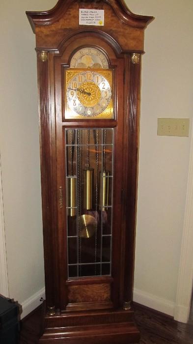 Howard Miller Grandfather Clock.  It works beautifully!