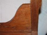 Vintage kitchen table and two chairs in rough shape