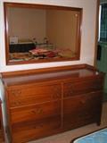 Vintage dresser and mirror
