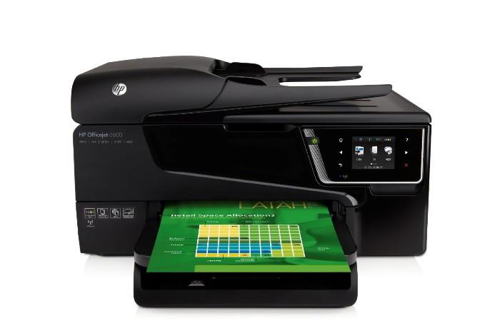 HP OfficeJet 6600 e-All-in-One Printer Includes Full Ink Cartridge; Excellent Condition