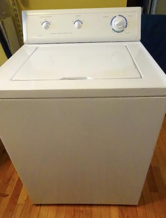 Fridgidaire Crown Toploader Washing Machine - super capacity, heavy duty, 2 speed motor with 9 cycles. Maunufactured in '04. Model Number CW3600AS1 Serial Number XC43409286