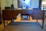 Gentlemans office desk w/ leather inserts paid $5000 asking $2,200