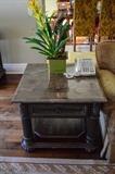 Marble top side table $385