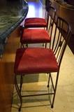 Bar stools in kitchen Three available $175each