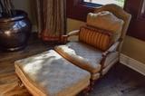 Custom Chair and ottoman $750 each - two available