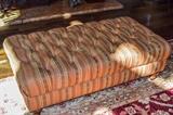 Custom button style ottoman $485
