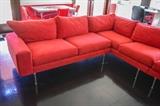 Custom three piece game room sofa $1,400. paid over $5000. new