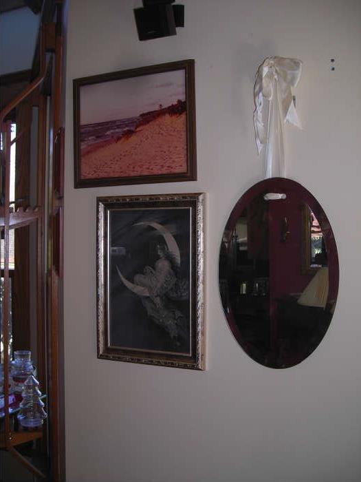 Mirror and art work