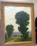 Oil on Canvas Landscape by Martin Jewel 38 x 48