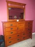 American Signature - Mission Bedroom Dresser/Chest of Drawers
