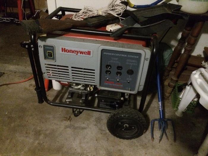 honeywell generator used once