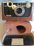 Vintage Argus camera in leather case