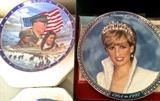 Princess Diana and Patriotic collectibles(D-Day Plate Sold)