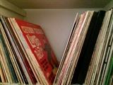 Large vintage record collection