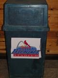 Busch Stadium trashcan
