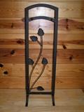 Fireplace tool rack