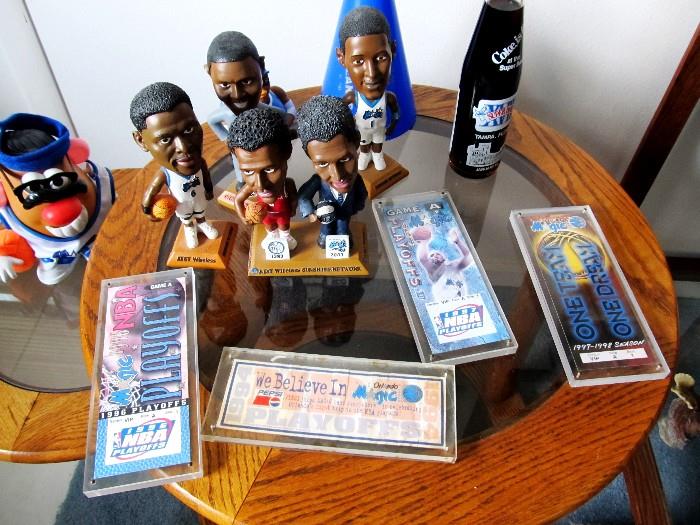 Collection of Orlando Magic NBA Memorabilia 