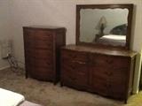 Bassett chest of drawers and dresser