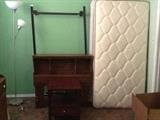 twin bed set and night stand