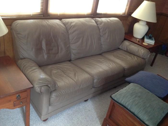 Leather Sofa $ 350.00