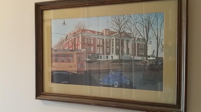 Old Knoxville High School reproduction 98/200
Warren Edwin Tiller