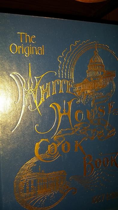 The original White house cookbook 
1887 edition replica