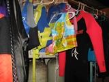 Life jackets, wet suits, etc.