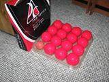 Billiard balls