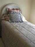 Twin size wicker beds