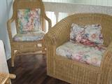 Wicker furniture