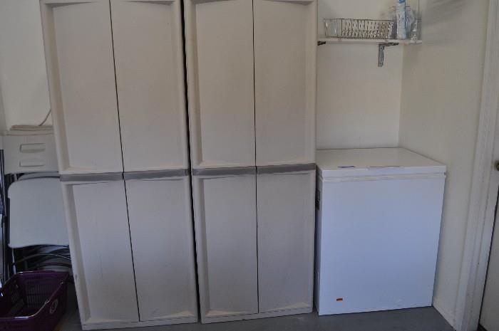 cabinets sold - freezer still available!