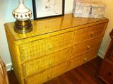 Wicker dresser