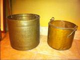 Antique Copper Pots, HEAVY