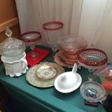 BEFORE PHOTOS:Totes are stacked and more items stored on top of the totes