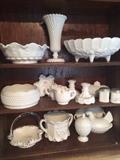 Milk Glass--Westmoreland pieces, and all the others