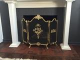 Fireplace screen