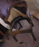 Antique Barrel Back Chair