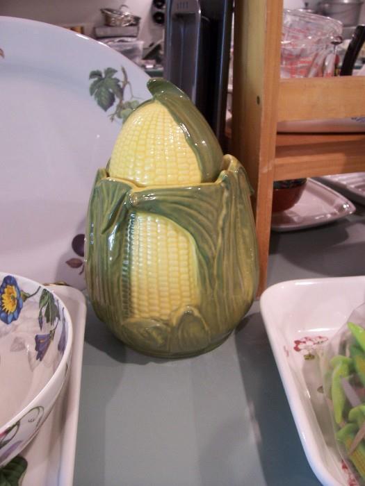 Shawnee Corn King Cookie Jar - we have some other pieces, too