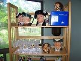 Royal Doulton Character and Toby jugs, large and small