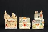 Lot #45 Staffordshire pottery Castles
